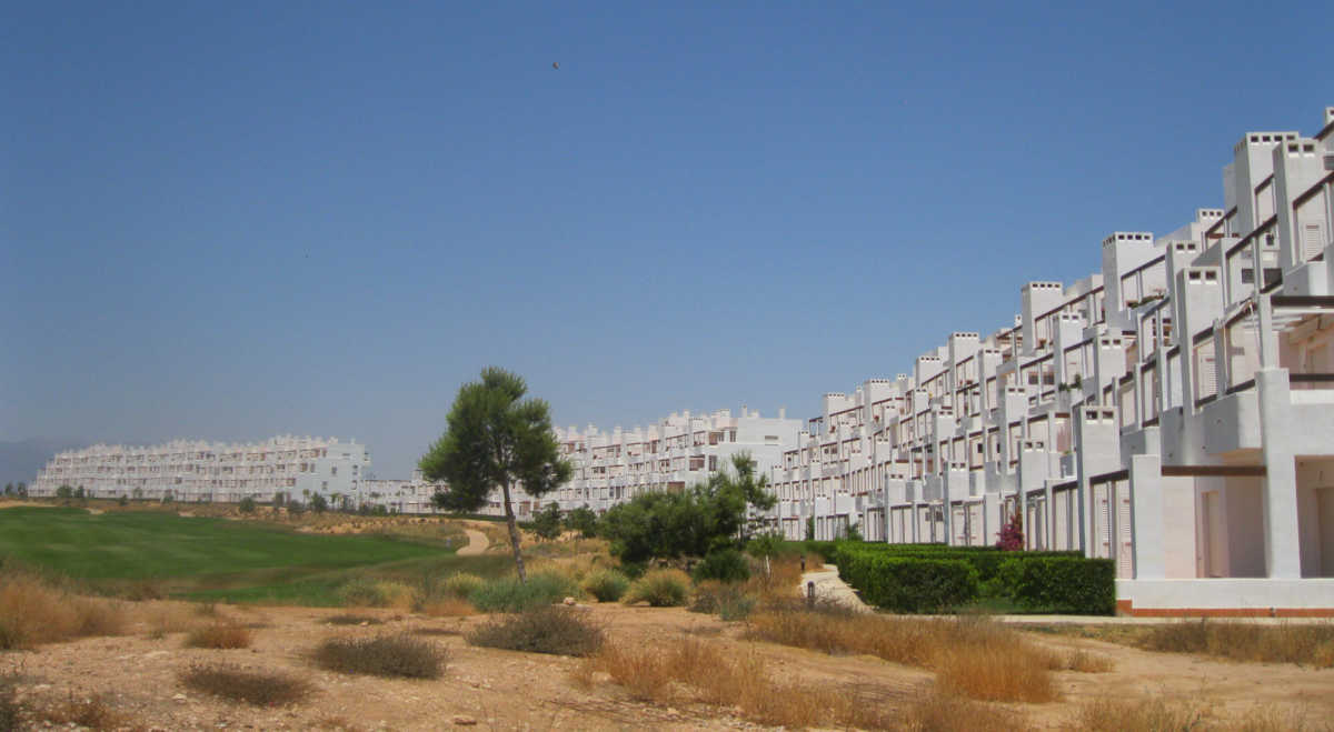 Rooms with a view of the golf course.