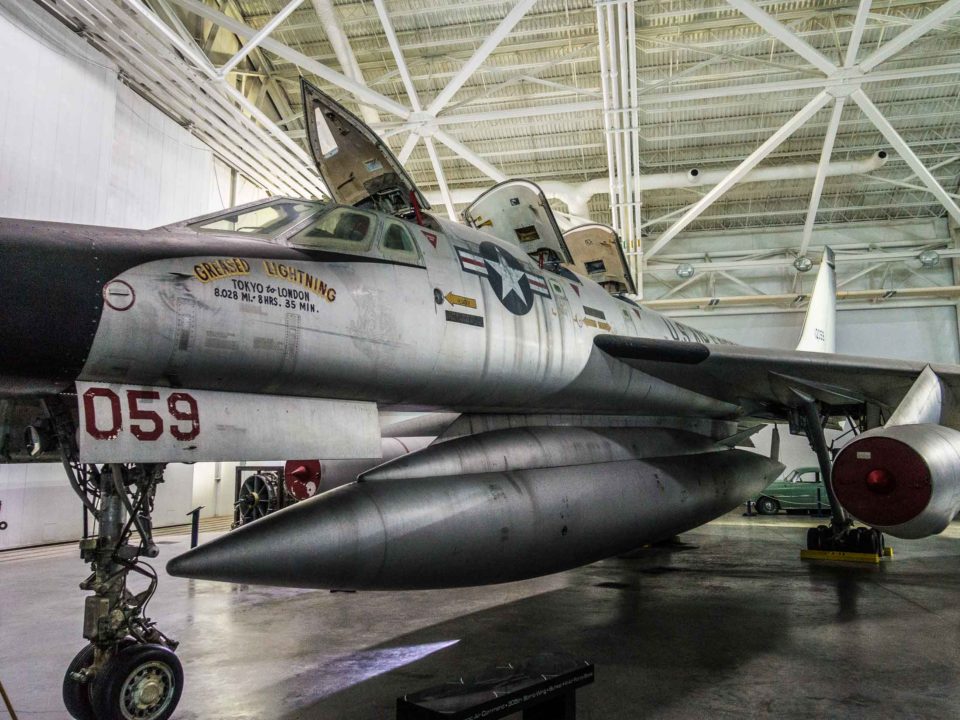 USA SAC Museum B-58 bomber