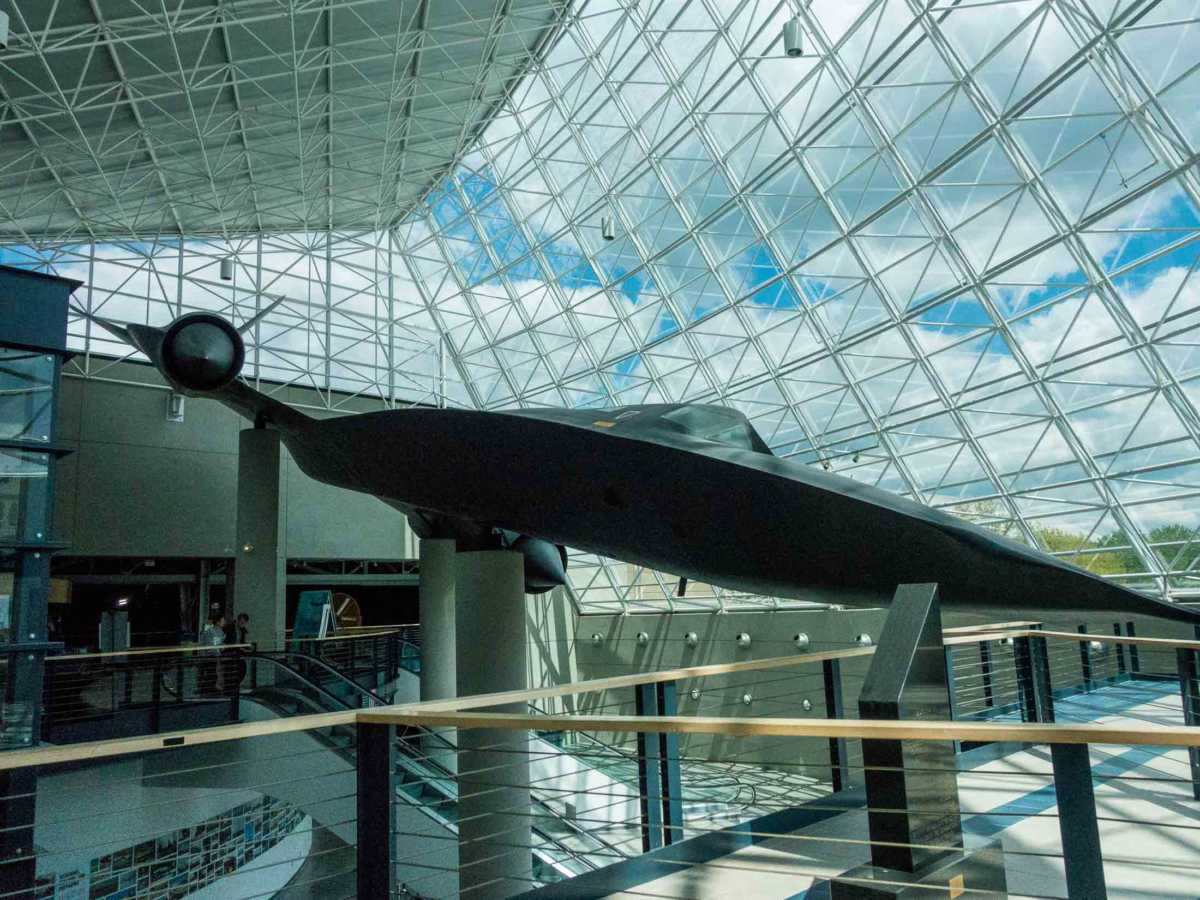USA Omaha sac museum SR-71 Blackbird spy plane