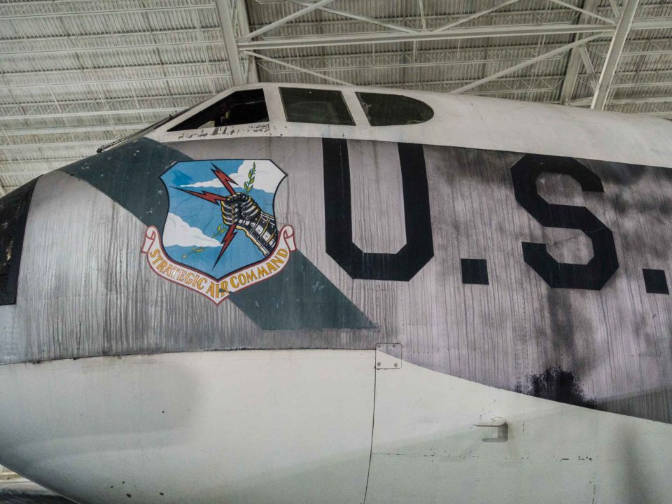 USA Omaha sac museum b-52 nose