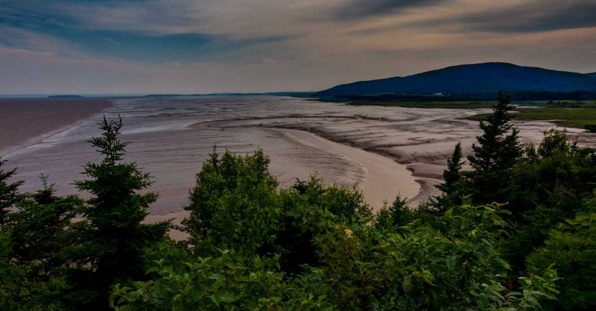 low tide bay of fundy new brunswick