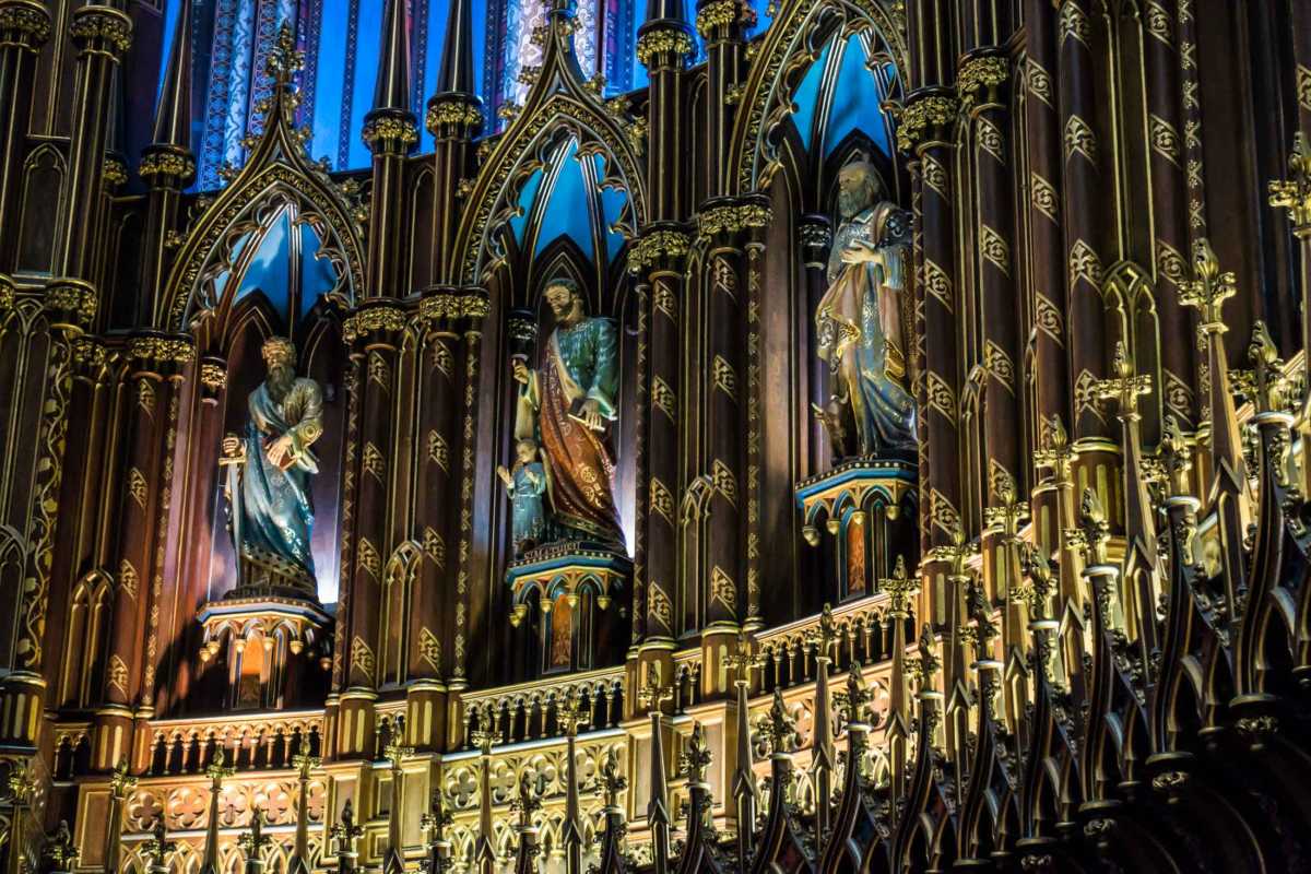 Notre Dame Basilica, Montreal, Canada загрузить