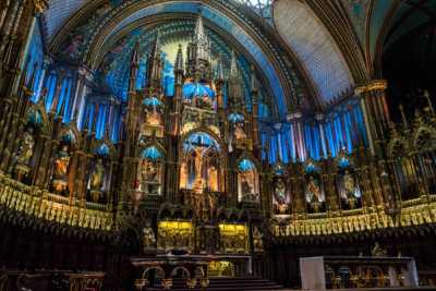 Basilica of Notre Dame, Montreal, Canada