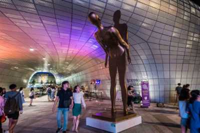 The Dongdaemun Design Plaza, Seoul, South Korea