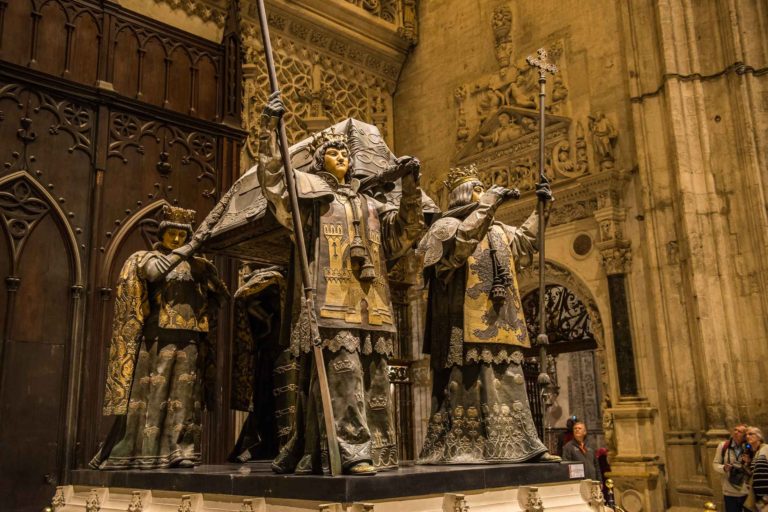 The Tomb of Christopher Columbus, Sevilla, Spain - Travel Past 50