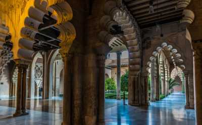 The Aljafería Palace, Zaragoza, Spain