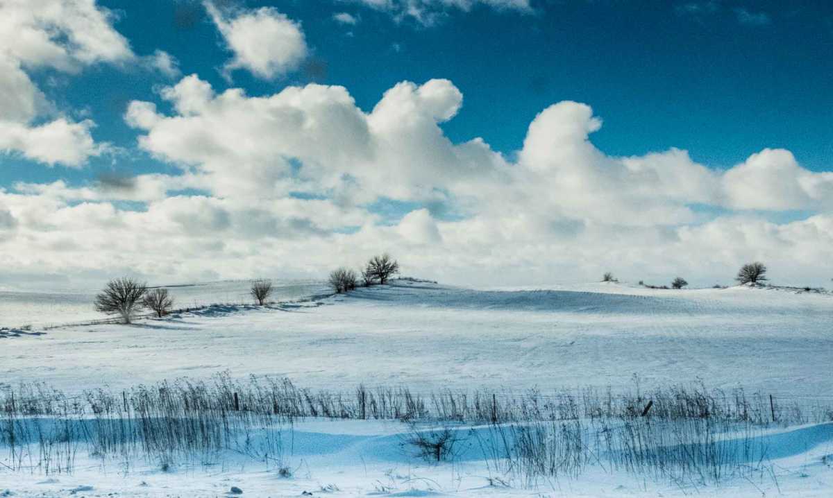 Iowa snow landscape 2