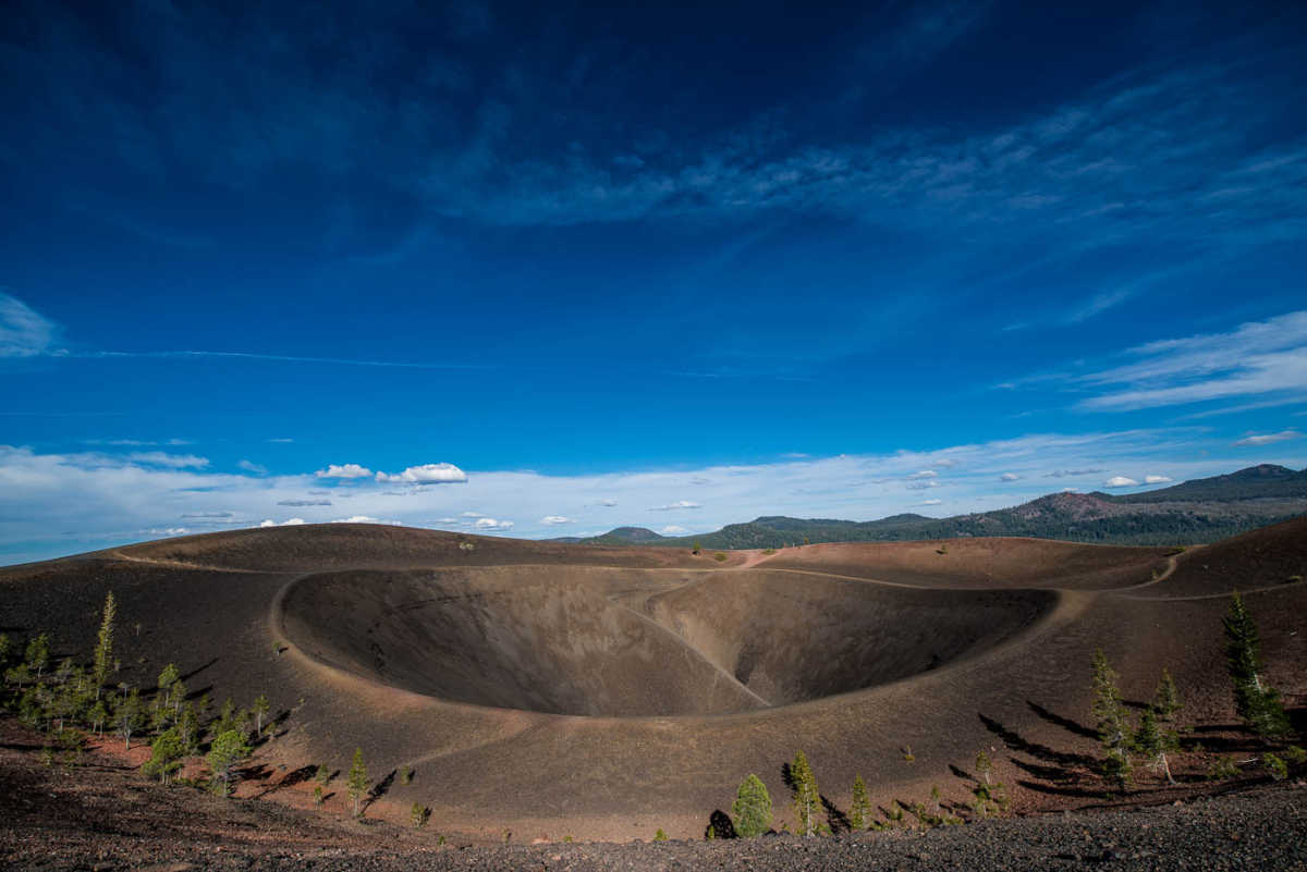 cinder cone lassen volcanic national park california