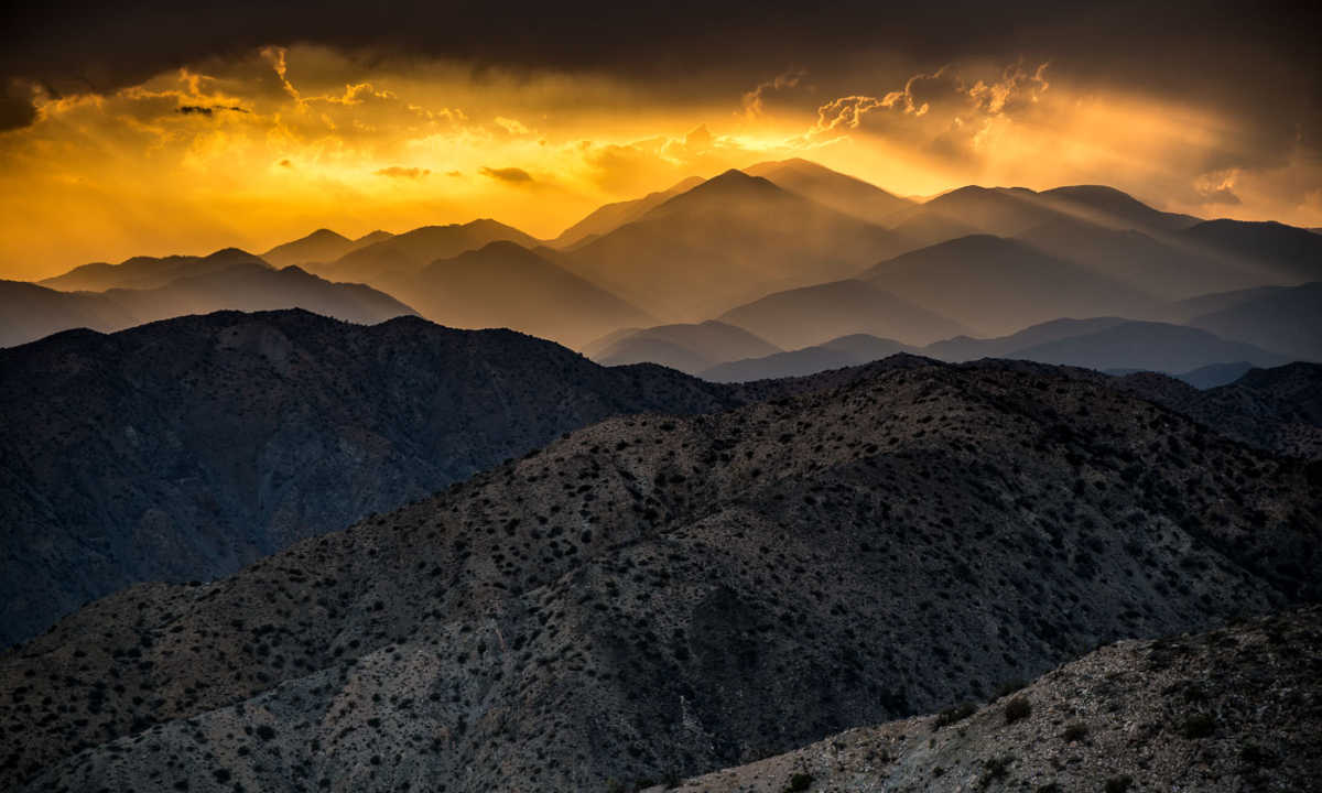 sunset keys view joshua tree national park