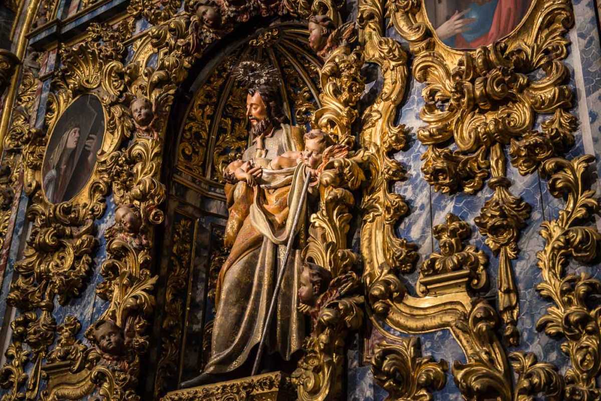 salamanca cathedral altar saint joseph