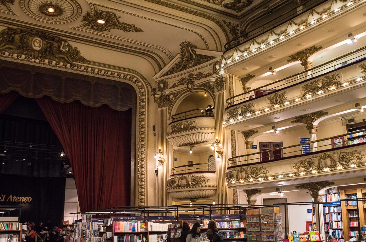 Argentina Buenos Aires El Ateneo bookstore