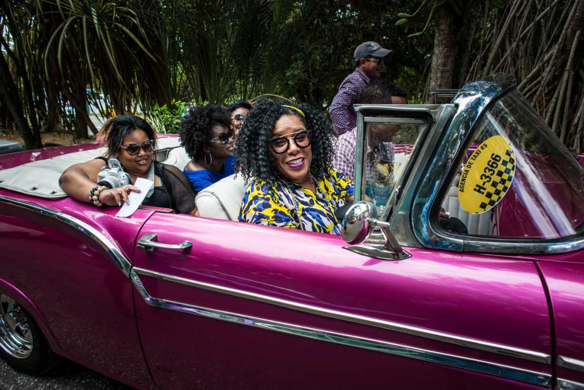 women taxi hemingway house travel to cuba vacation