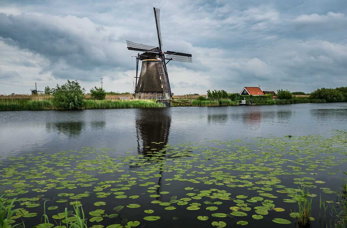 Netherlands_Kinderdijk windmill 1