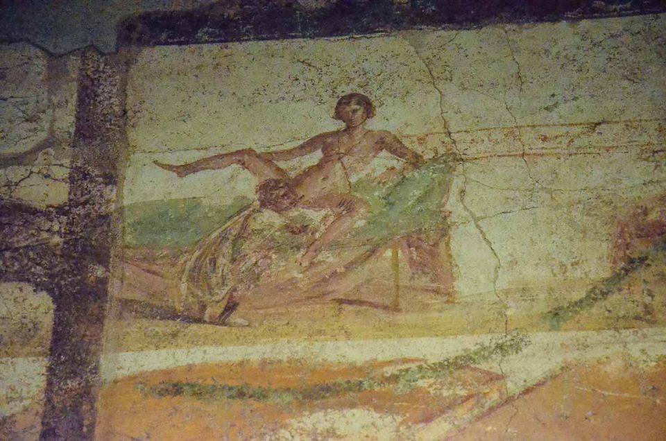 pompeii erotic art herculaneum suburban baths 1