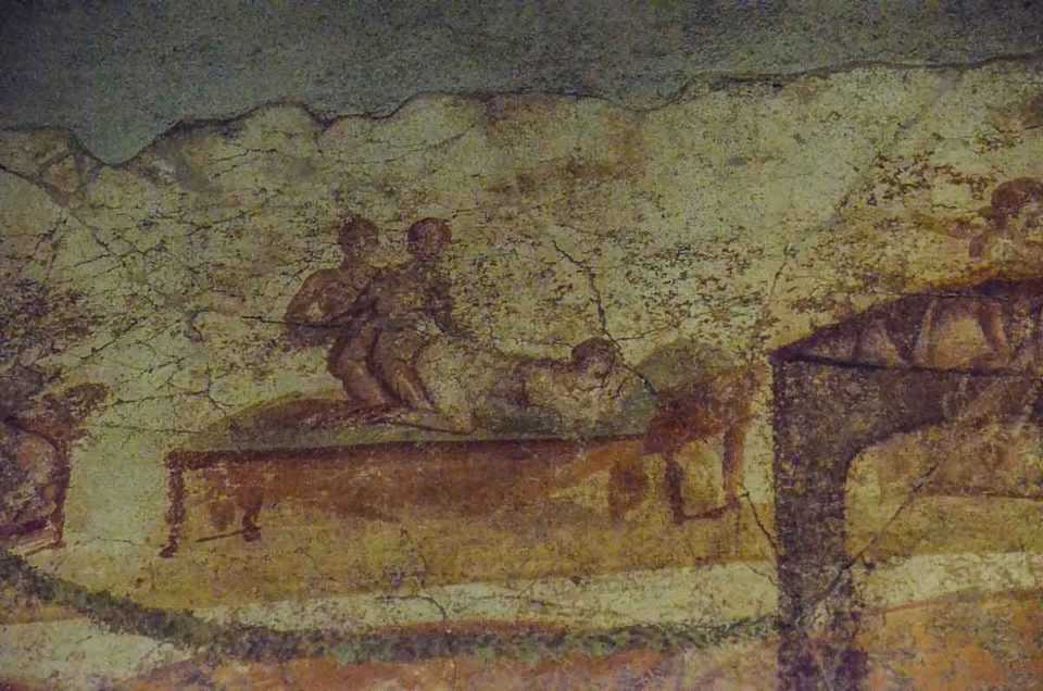pompeii herculaneum erotic art baths 3