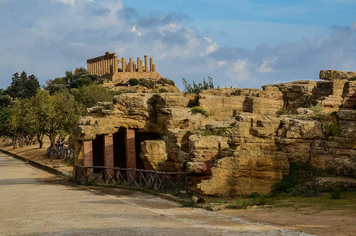 Italy Sicily Agrigento Valley of the temples 1