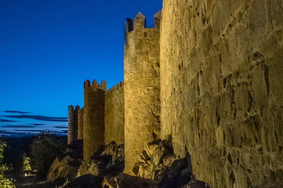 Spain avila outer walls