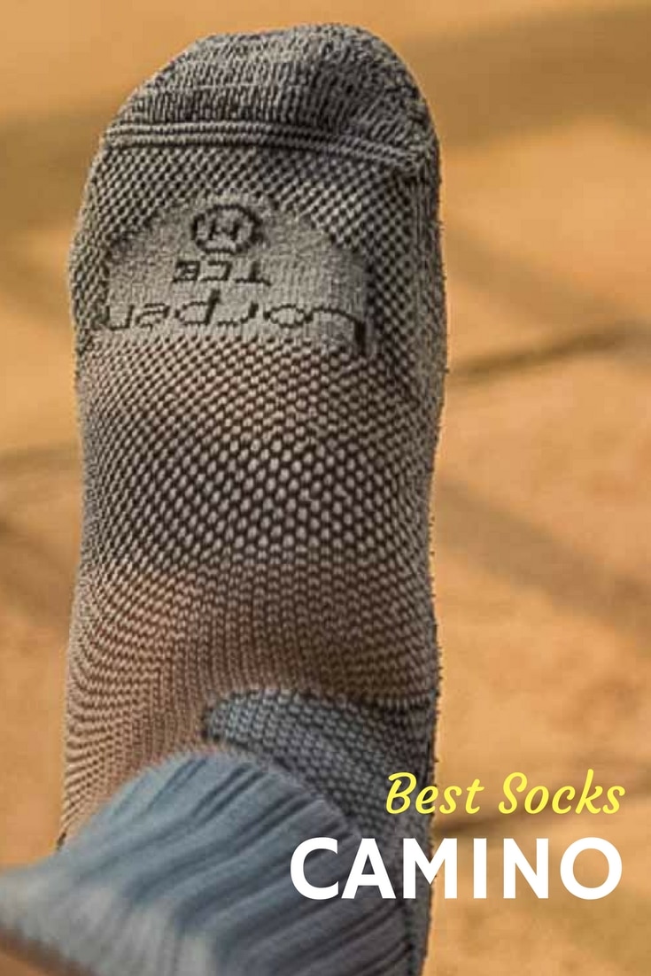 Best tips for good socks and happy feet for the Camino de Santiago. #Packing
#travel #TBIN #SeniorTravel #ActiveTravel #Spain #Camino