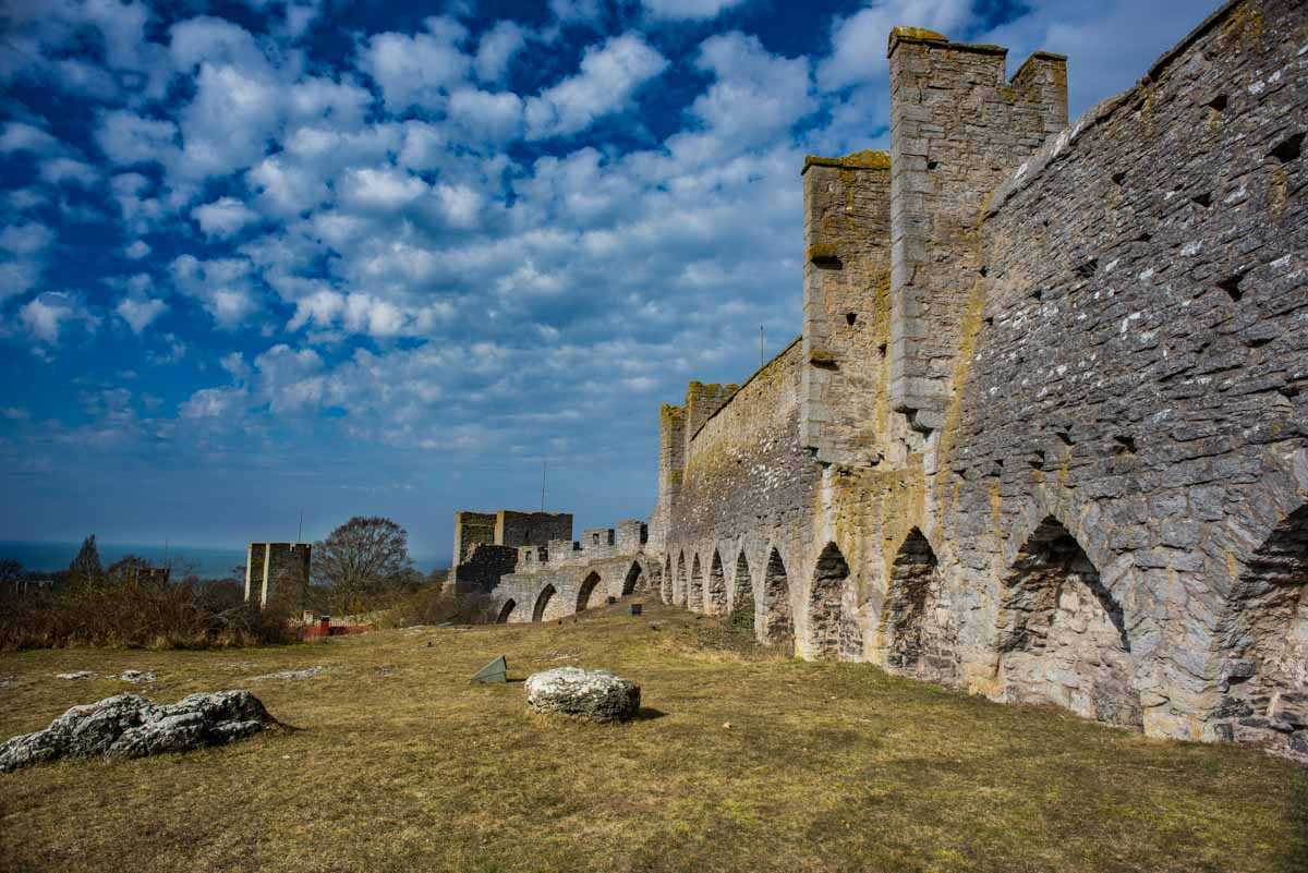 sweden visby gotland east wall