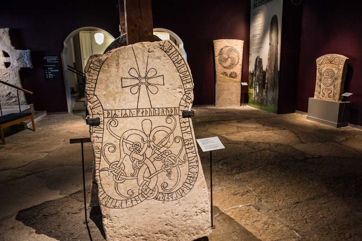 sweden visby gotland museum runestone 1