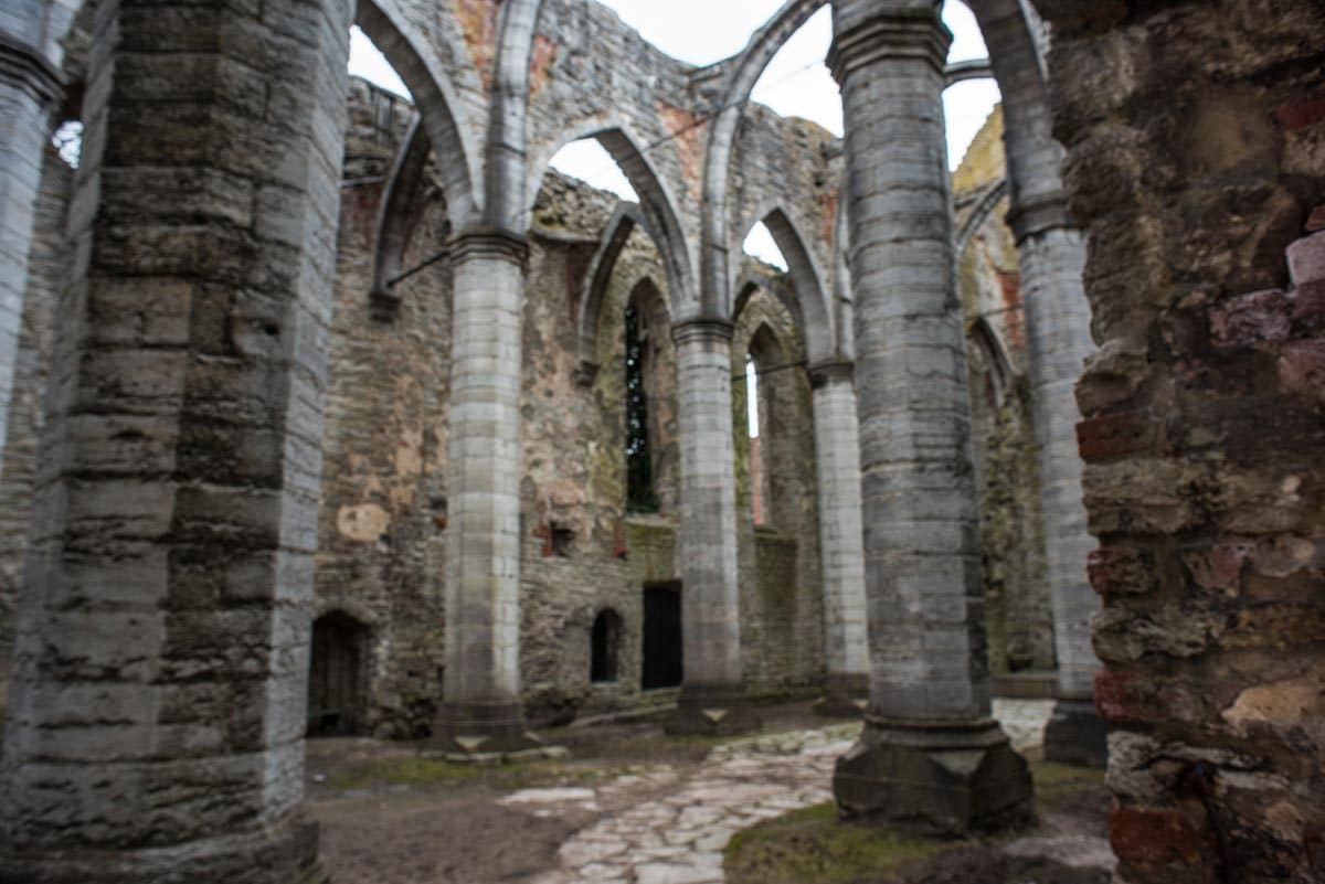 sweden visby st karin ruins