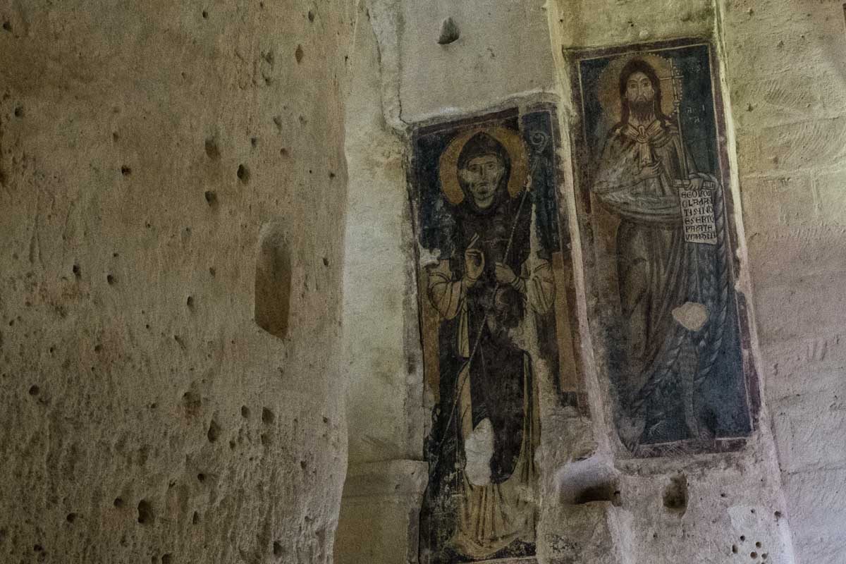 Italy Basilicata Matera cave church santa lucia alle malve 2