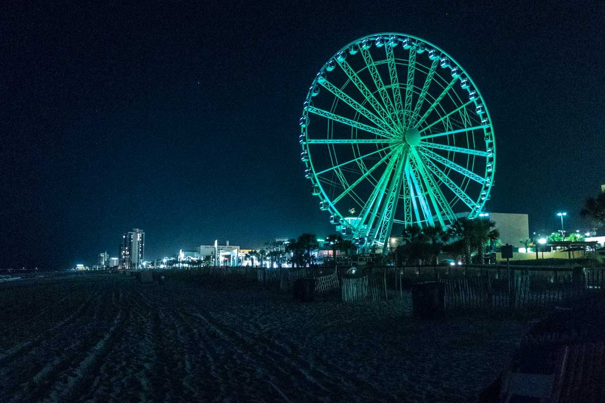 USA South Carolina Myrtle Beach ferris wheel