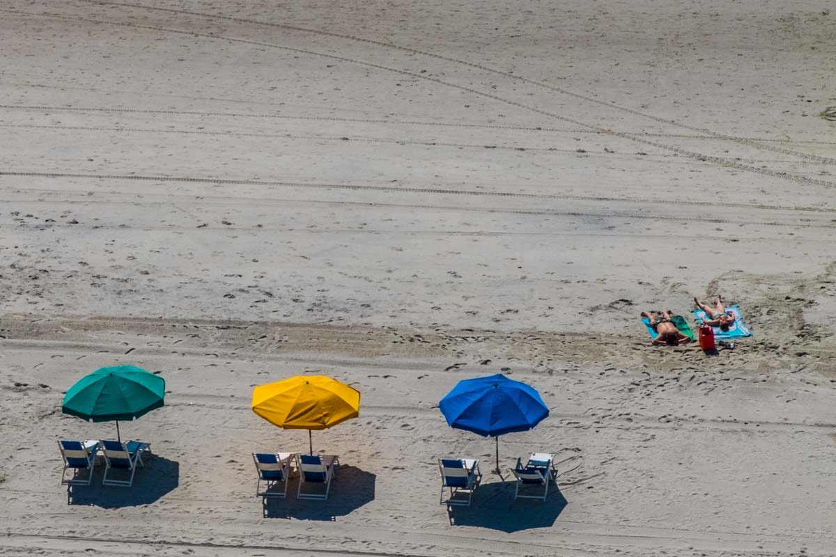 USA South Carolina Myrtle Beach umbrellas 1