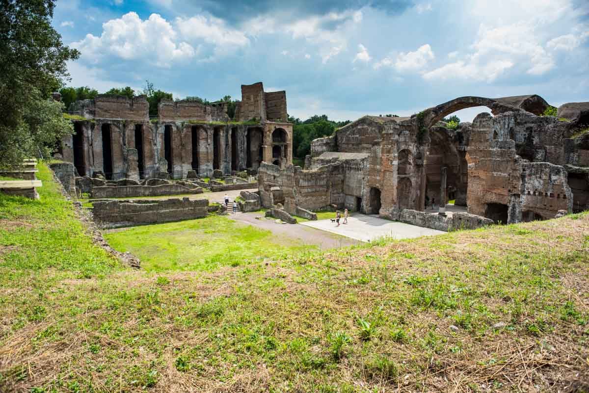 Italy Tivoli Hadrians villa day trip from rome barracks