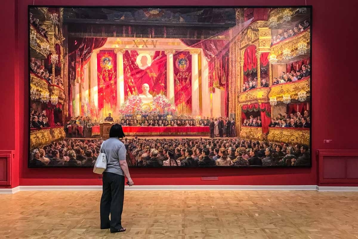 Russia state museum Saint Petersburg soviet art