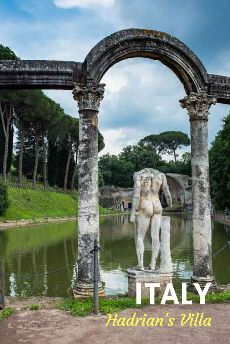 Hadrian's Villa in Tivoli is just a day trip from Rome. The Roman Emperor's expansive retreat was built in the pleasant hills outside the capitol. Pack a picnic. #Italy #Rome #DayTrips #TravelPast50 #seniortravel #travelphotography #TBIN #BoomerTravel
#TraveltheWorld #UNESCO #WorldHeritageSite