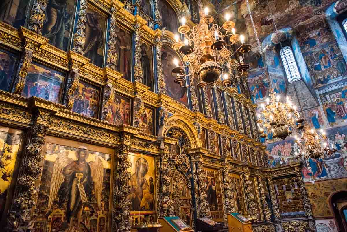 russia yaroslavl iconostasis elijah the prophet yaroslavl russia