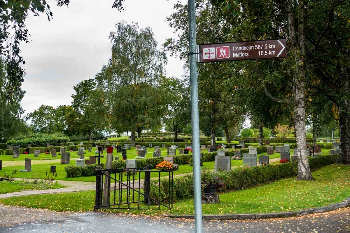 Sweden stolavsleden selanger starting point st olavs way