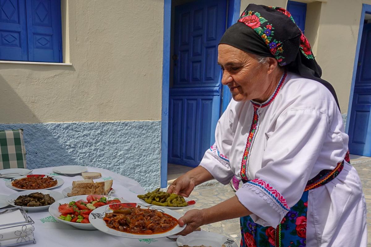 olympos Karpathos island Greece