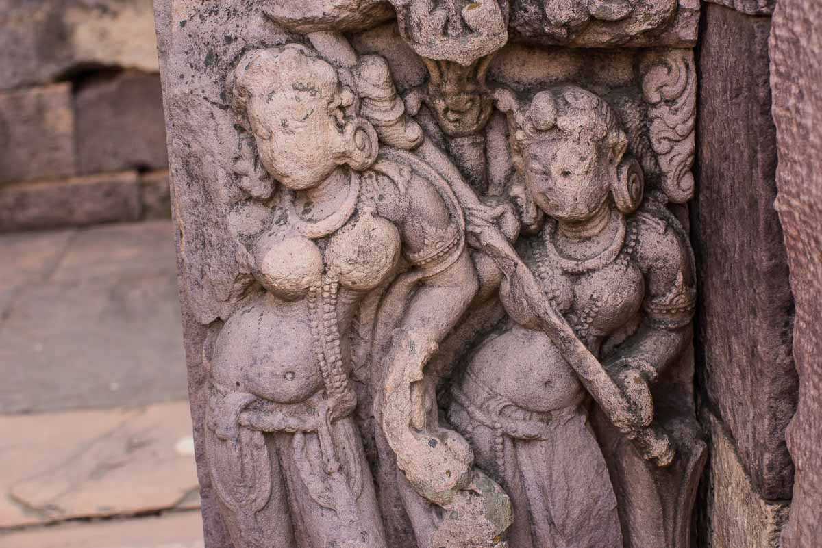 India sanchi arch buddha temple detail