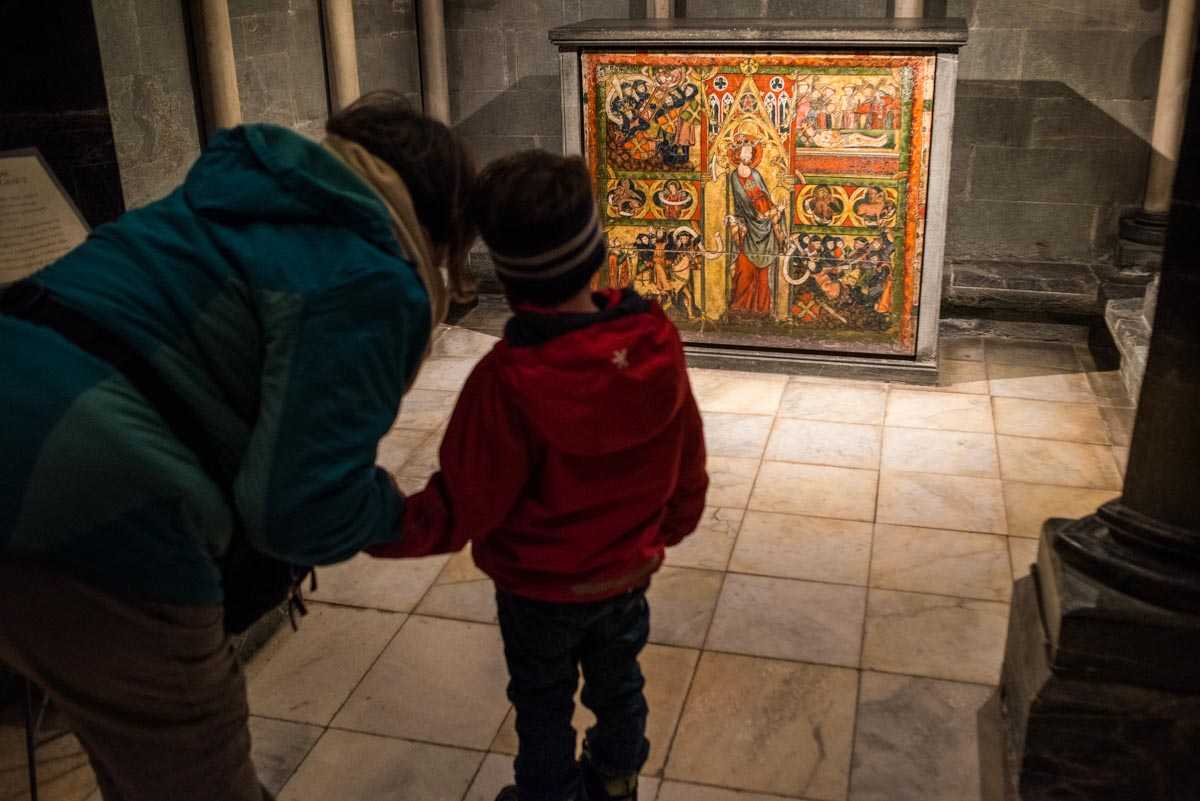 crypt of saint olav trondheim norway