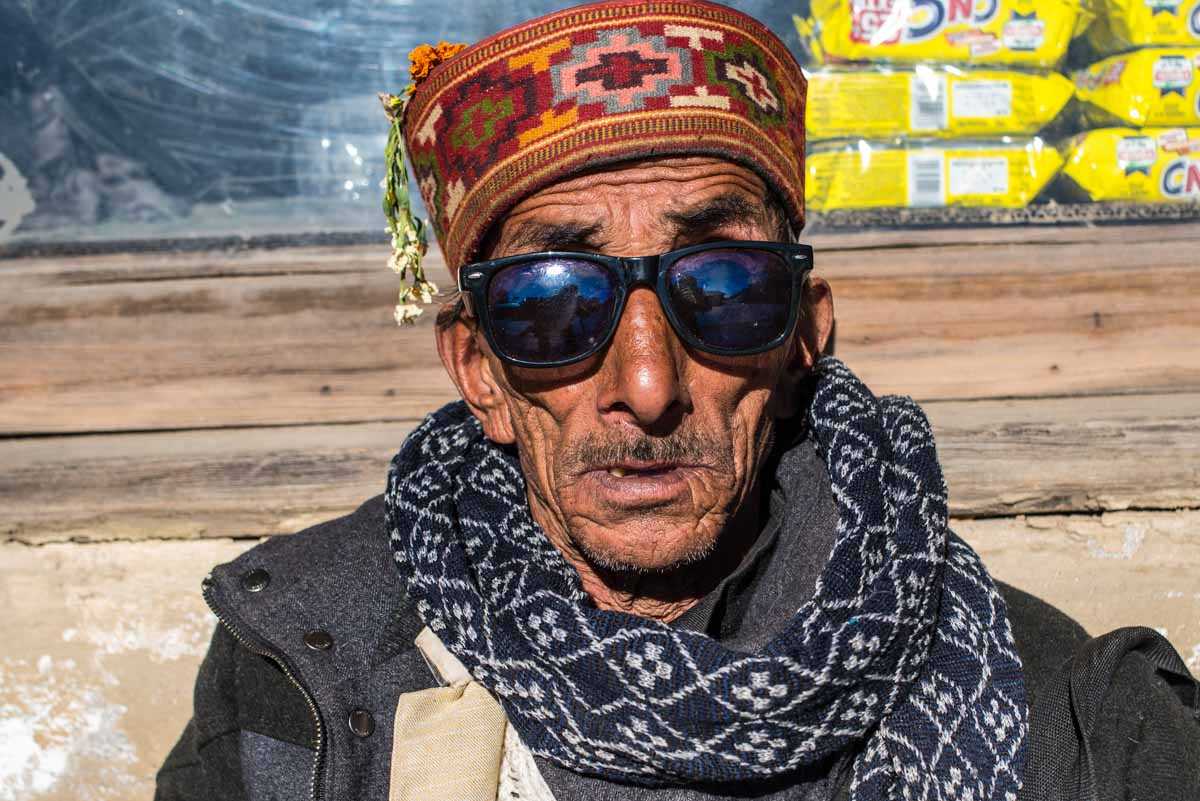 man with hat india