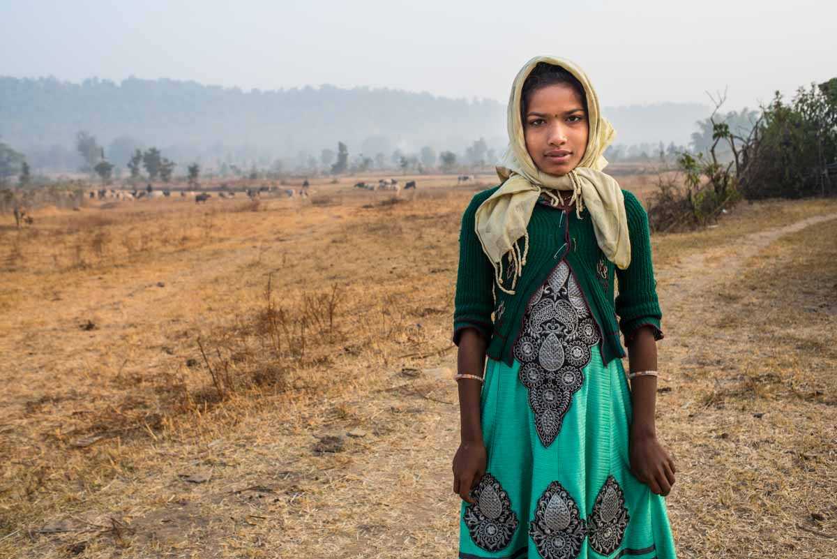 shepherd girl ranchha india