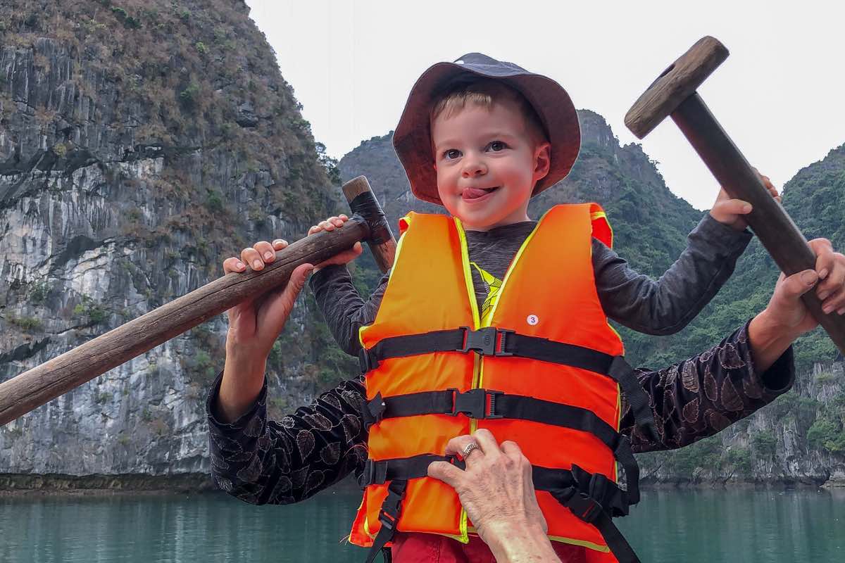 Ha Long Bay Cruise Family Travel Vietnam