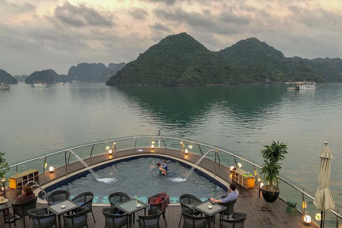 Ha Long Bay Cruise Family Travel Vietnam