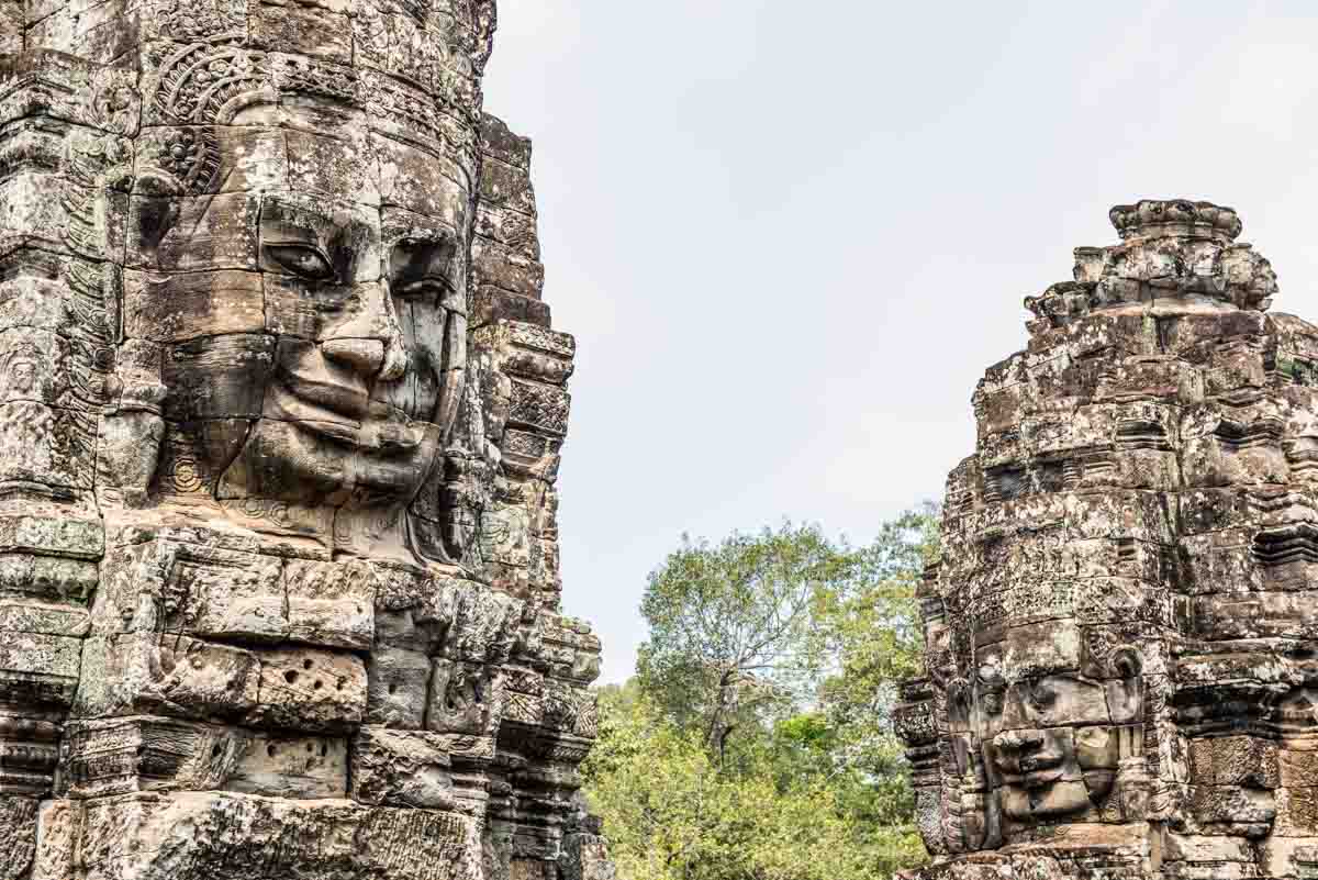 Bayon Temple Angkor Wat Siem Reap Cambodia