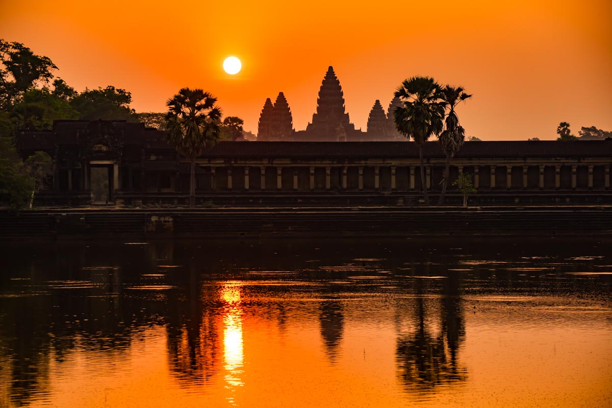 cambodia siem reap angkor wat dawn 2