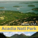 Acadia National Park Maine USA