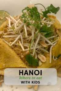 Where to eat with kids in Hanoi, Vietnam