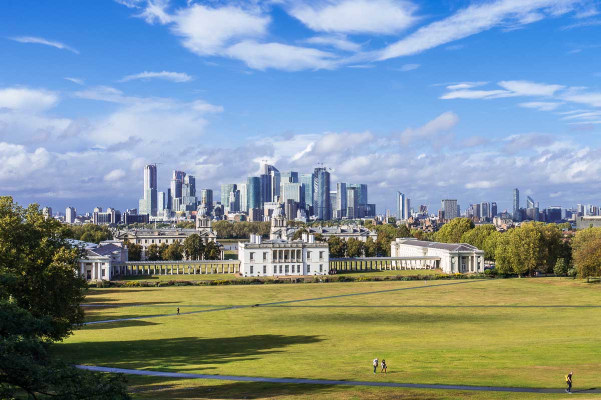 maritime greenwich london skyline