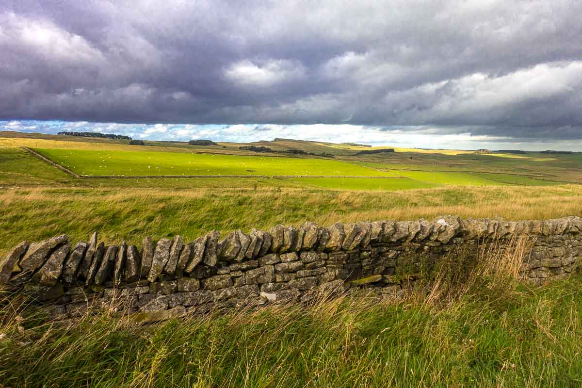 England Hadrians wall high point