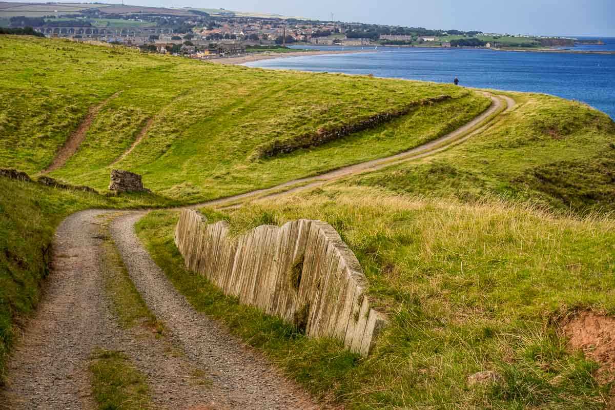 England path along coast to Berwick