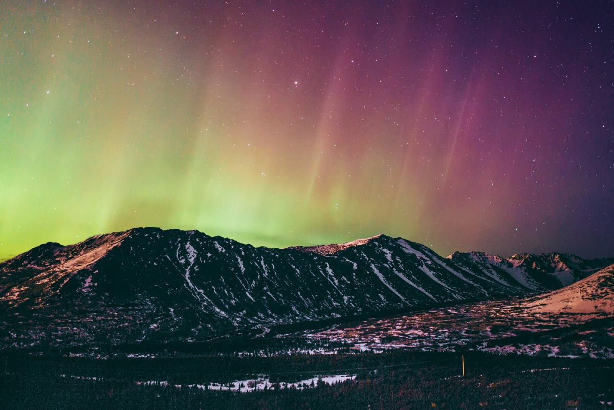 planning travel to Alaska Northern lights