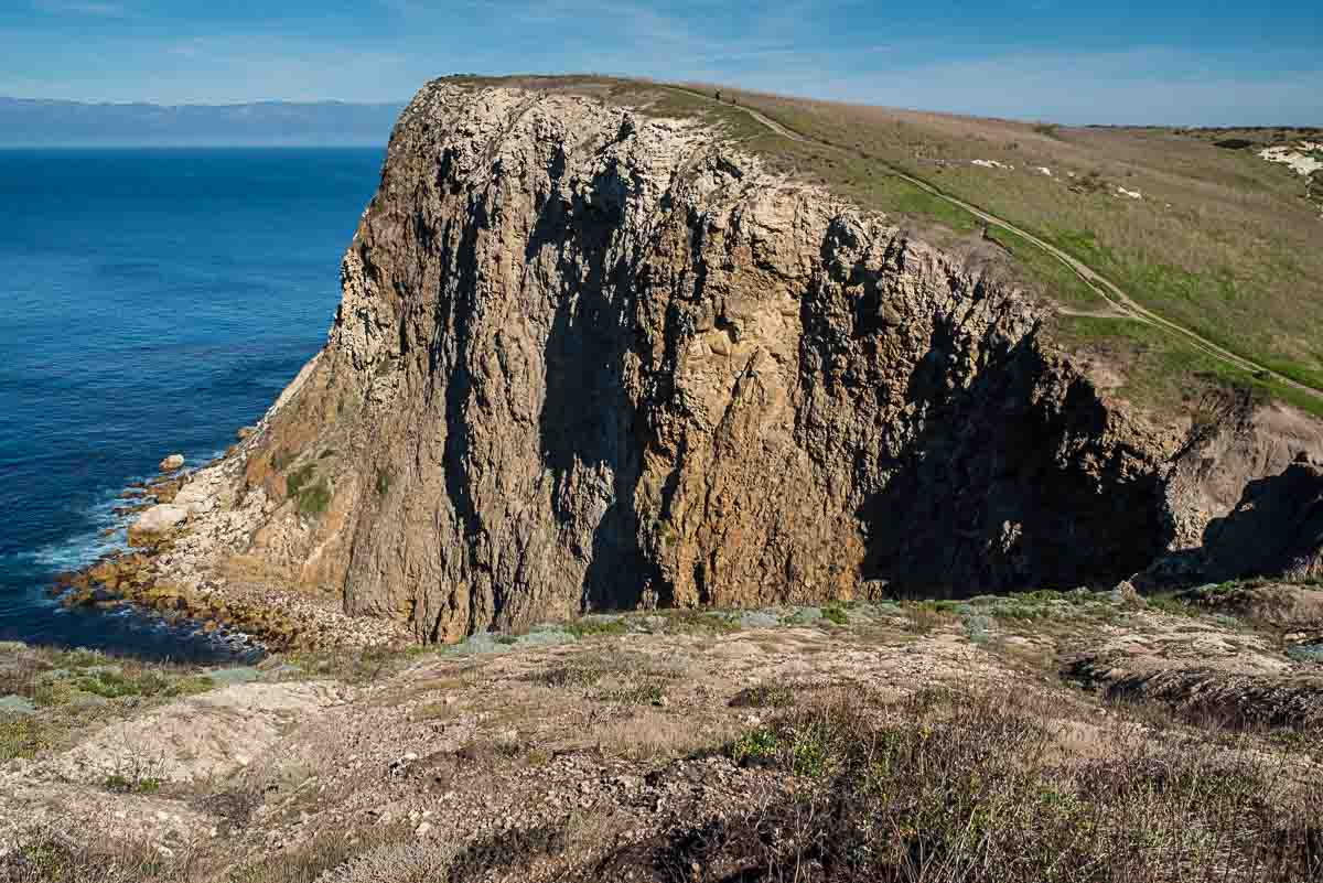 channel islands national park cliff shore