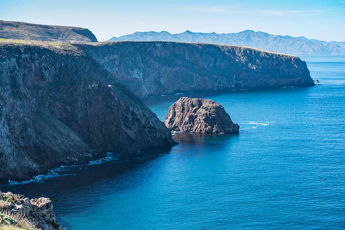 channel islands national park view from Cavern Point